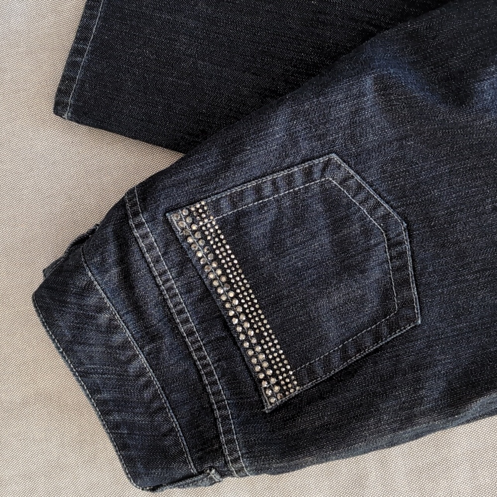 Chico's Jeans with Studded Pockets (Size 3)